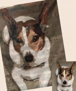 pet dog puppy paint by numbers personalized