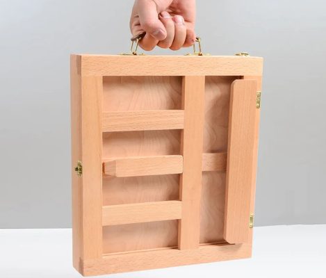 wooden easel stand