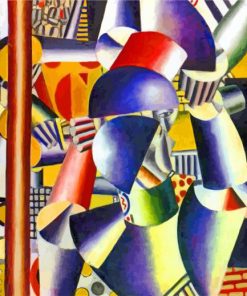 Acrobats In The Circus Leger paint by numbers