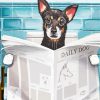 Chihuahua Reading News paint by numbers