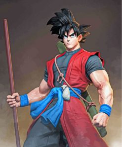 Goku Dragon Ball Anime paint by numbers