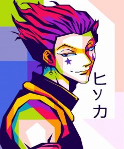 Hisoka Morow Pop Art paint by numbers