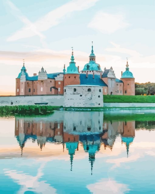 Kalmar Castle Paint by numbers