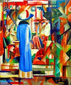 Large Bright Showcase By Macke paint by numbers