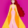 Disney Princess Megara paint by numbers