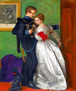 The Black Brunswicker John Everett Millais paint by numbers