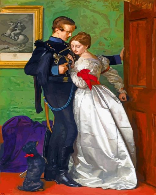 The Black Brunswicker John Everett Millais paint by numbers