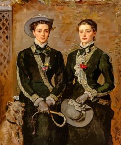 The Twins Kate And Grace Hoare paint by numbers