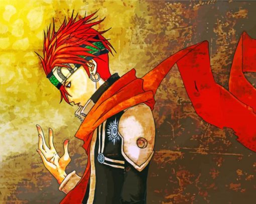 Aesthetic Lavi Anime paint by numbers