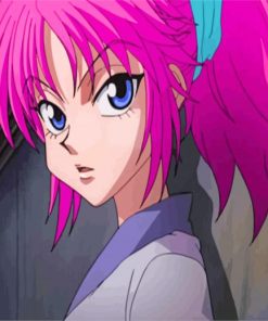 Cute Machi Komacine Hunter x Hunter paint by numbers