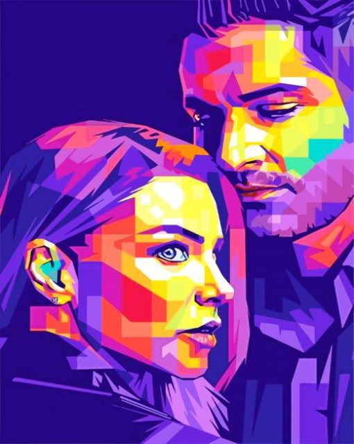 Lucifer And Chloe Pop Art