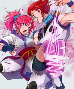 Machi Komacine And Hisoka paint by numbers