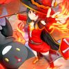 Megumin Wizard of the Crimson Demon Clan paint by numbers