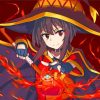 Megumin Anime ppaint by numbers