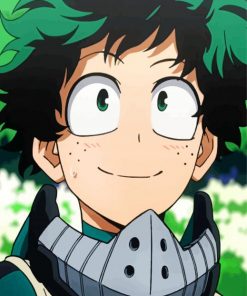 Deku My Hero Academia paint by numbers