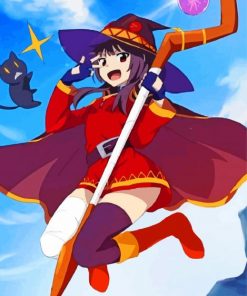 megumin paint by numbers