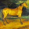 A Horse Frightened By Lightning Theodore Gericault paint by numbers