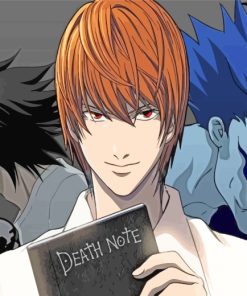 Anime Death Note paint by numbers