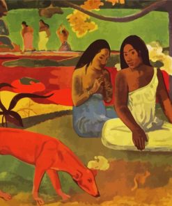 Arearea By Paul Gauguin paint by numbers