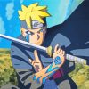 Boruto Naruto Anime paint by numbers