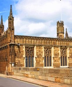 Chantry Chapel Of St Mary The Virgin Leeds paint by numbers