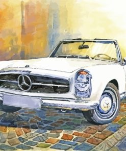 Classic Mercedes Art paint by numbers