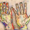 Colorful Hands Art paint by numbers