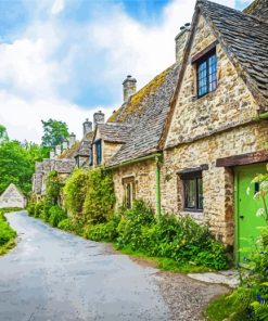 Cotswolds England paint by numbers