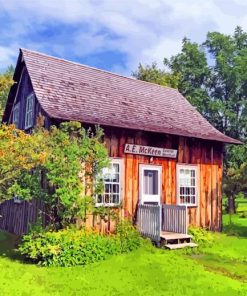 Cumberland Heritage Village Museum Ottawa paint by numbers