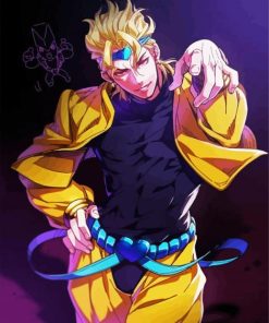 Dio Brando Anime paint by numbers