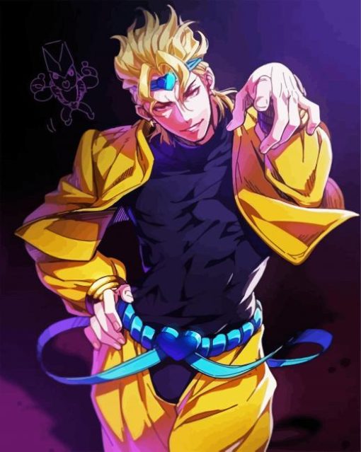 Dio Brando Anime paint by numbers