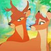 Disney Bambi paint by number