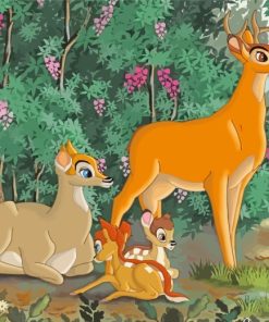 Disney Bambi paint by number