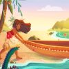 Disney Moana Princess paint by numbers