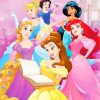 Disney Princesse paint by numbers