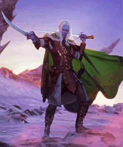 Drizzt paint by numbers