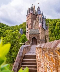 Eltz The German Castle - paint by number