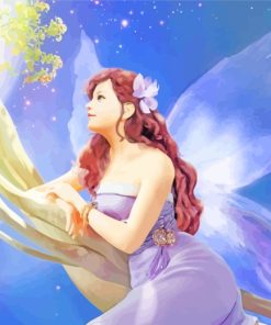 Fantasy Fairy Girl paint by numbers