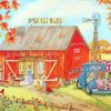 Farm Quilt Barn paint by number