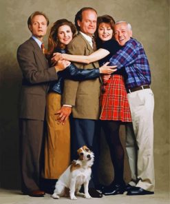 Frasier Sitcom paint by numbers