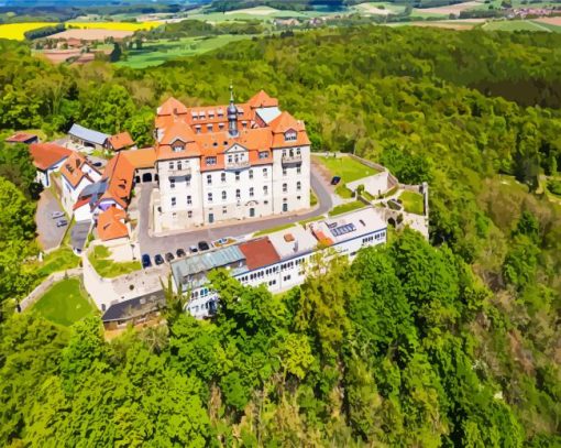 Feiberg Bieberstein Castle paint by numbers