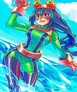 Froppy Mha Anime paint by number