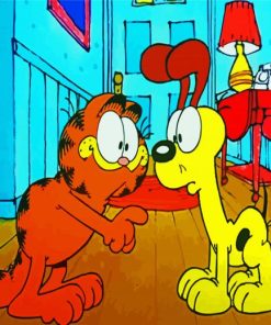 Garfield paint by numbers