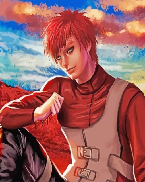 Gaara paint by number