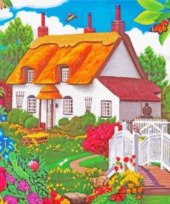 Garden Home paint by numbers