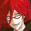 Grell Sutcliff Anime paint by number