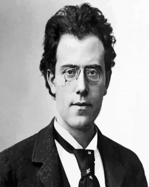 Gustav Mahler paint by numbers