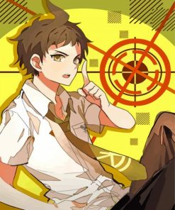 Hajime Hinata Danganronpa anime paint by numbers