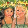 Hawaiian Girls paint by numbers