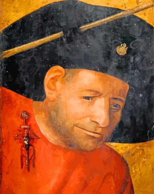 Head Of A Halberdier paint by numbers